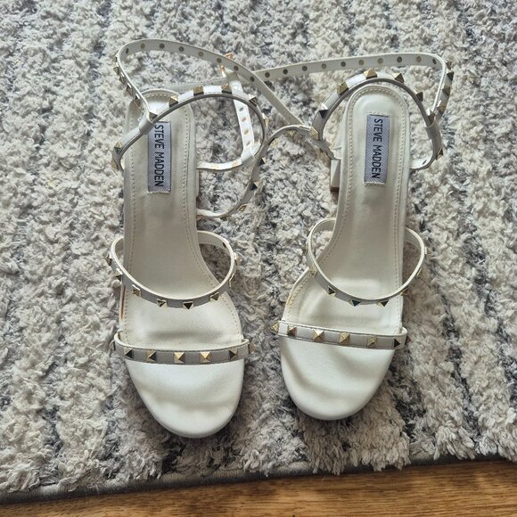 Steve Madden Helled Sandals Size 38 - Picture 1 of 5